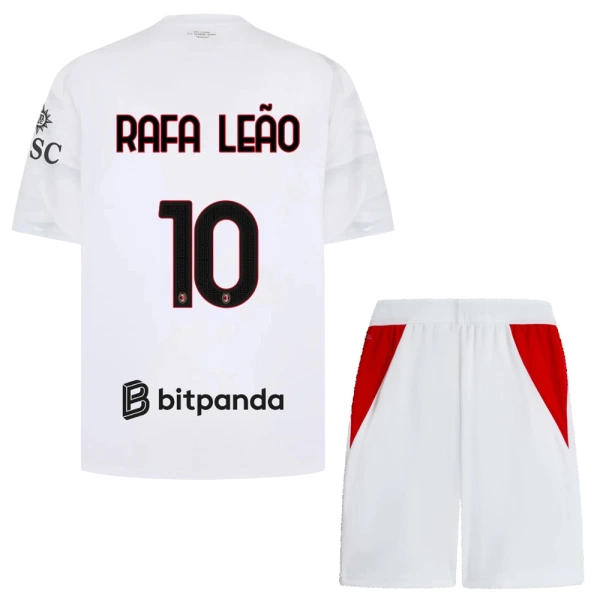 AC Milan Rafael Leao 10 Pelipaita Lasten Vieras 2026-27 AC Milan Rafael Leao 10 Pelipaita Lasten Vieras 2026-27