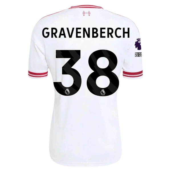 Liverpool Gravenberch 38 Pelipaita Miesten Vieras 2026-27 Liverpool Gravenberch 38 Pelipaita Miesten Vieras 2026-27