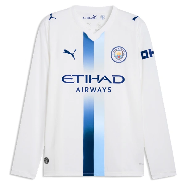 Manchester City Pitkähihainen Pelipaita Miesten Kolmas 2026-27 Manchester City Pitkähihainen Pelipaita Miesten Kolmas 2026-27