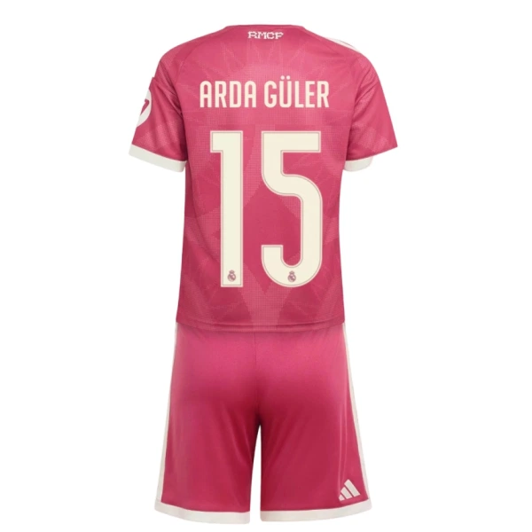 Real Madrid Arda Guler 15 Pelipaita Lasten Kolmas 2026-27 Real Madrid Arda Guler 15 Pelipaita Lasten Kolmas 2026-27