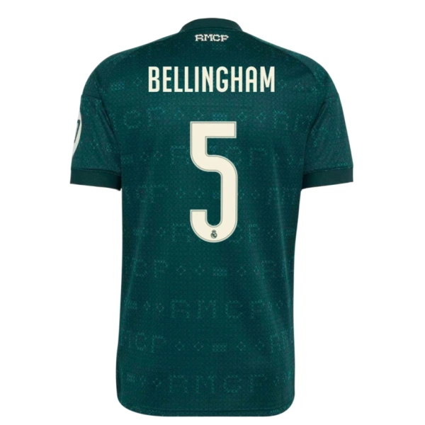 Real Madrid Bellingham 5 Pelipaita Miesten Vieras 2026-27 Real Madrid Bellingham 5 Pelipaita Miesten Vieras 2026-27