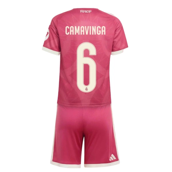 Real Madrid Camavinga 6 Pelipaita Lasten Kolmas 2026-27 Real Madrid Camavinga 6 Pelipaita Lasten Kolmas 2026-27