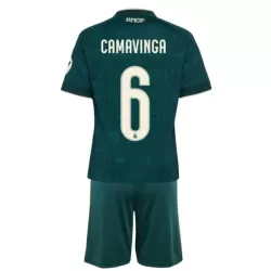 Real Madrid Camavinga 6 Pelipaita Lasten Vieras 2026-27 Real Madrid Camavinga 6 Pelipaita Lasten Vieras 2026-27