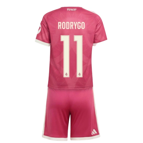 Real Madrid Rodrygo 11 Pelipaita Lasten Kolmas 2026-27 Real Madrid Rodrygo 11 Pelipaita Lasten Kolmas 2026-27