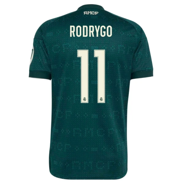Real Madrid Rodrygo 11 Pelipaita Miesten Vieras 2026-27 Real Madrid Rodrygo 11 Pelipaita Miesten Vieras 2026-27