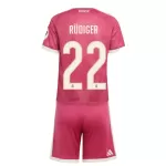 Real Madrid Rudiger 22 Pelipaita Lasten Kolmas 2026-27
