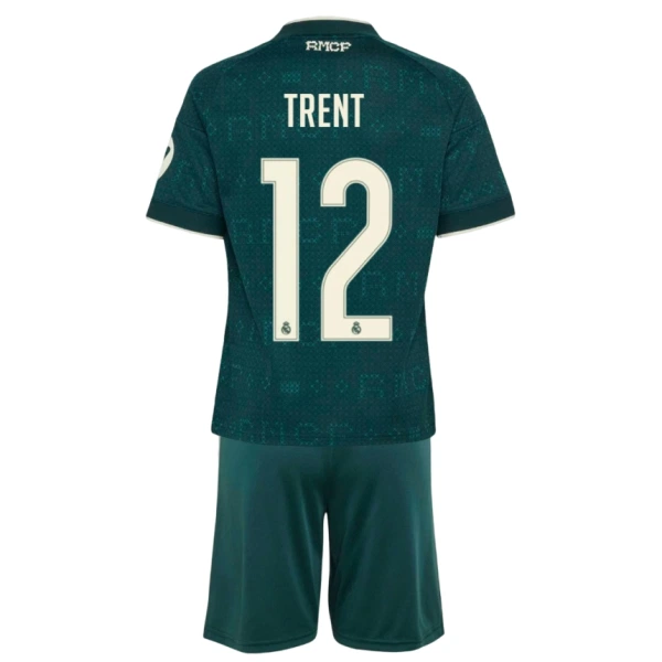 Real Madrid Trent Alexander-Arnold 12 Pelipaita Lasten Vieras 2026-27 Real Madrid Trent Alexander-Arnold 12 Pelipaita Lasten Vieras 2026-27
