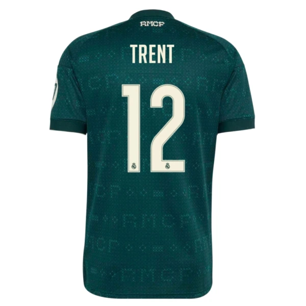 Real Madrid Trent Alexander-Arnold 12 Pelipaita Miesten Vieras 2026-27 Real Madrid Trent Alexander-Arnold 12 Pelipaita Miesten Vieras 2026-27