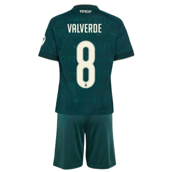 Real Madrid Valverde 8 Pelipaita Lasten Vieras 2026-27 Real Madrid Valverde 8 Pelipaita Lasten Vieras 2026-27