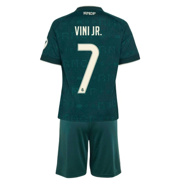Real Madrid Vini JR. 7 Pelipaita Lasten Vieras 2026-27 Real Madrid Vini JR. 7 Pelipaita Lasten Vieras 2026-27