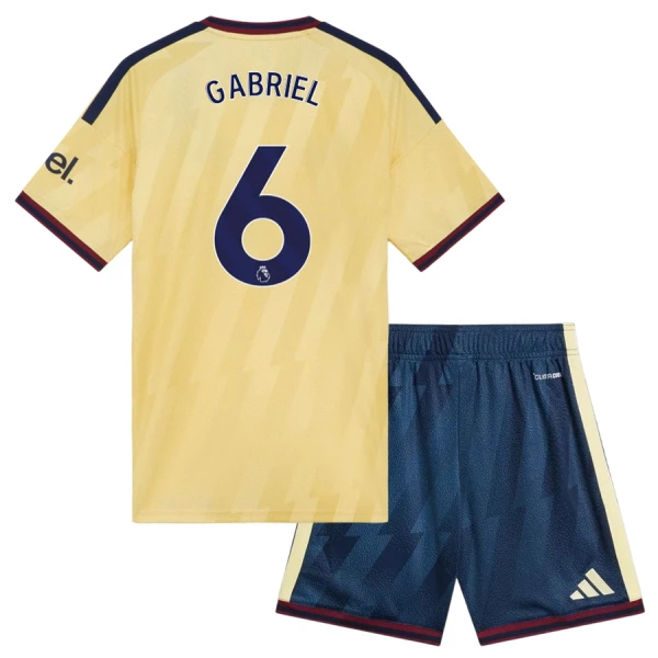 Arsenal Gabriel 6 Pelipaita Lasten Kolmas 2026-27 Arsenal Gabriel 6 Pelipaita Lasten Kolmas 2026-27