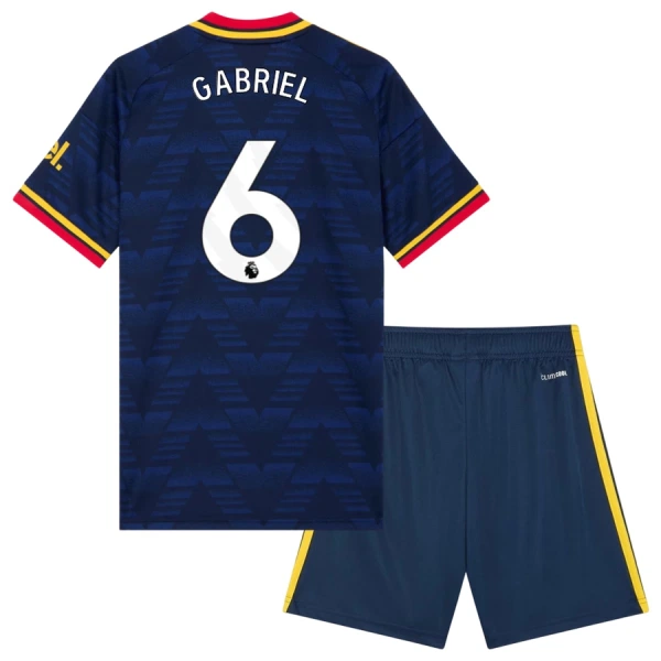 Arsenal Gabriel 6 Pelipaita Lasten Vieras 2026-27