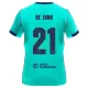 FC Barcelona Frenkie de Jong 21 Pelipaita Lasten Kolmas 2026-27