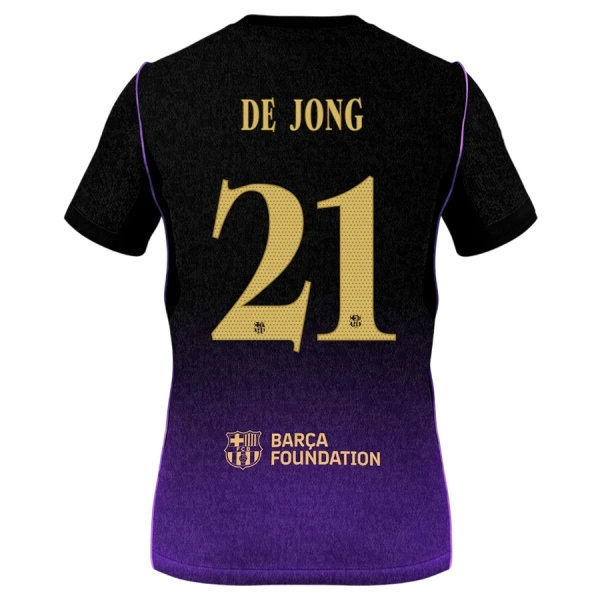 FC Barcelona Frenkie de Jong 21 Pelipaita Lasten Vieras 2026-27