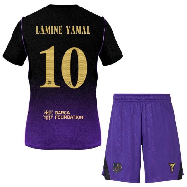 FC Barcelona Lamine Yamal 10 Pelipaita Lasten Vieras 2026-27 FC Barcelona Lamine Yamal 10 Pelipaita Lasten Vieras 2026-27