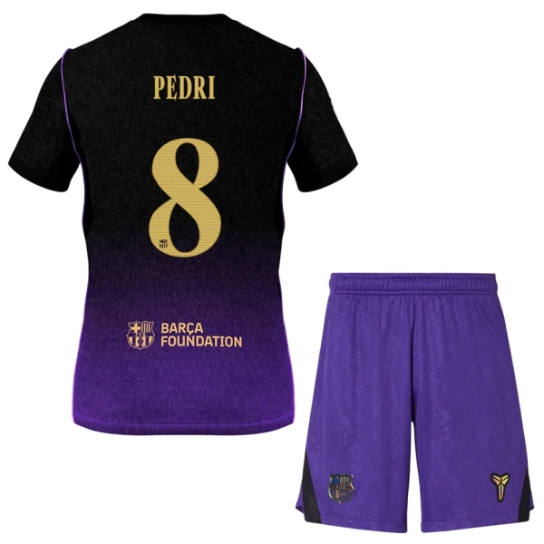 FC Barcelona Pedri 8 Pelipaita Lasten Vieras 2026-27 FC Barcelona Pedri 8 Pelipaita Lasten Vieras 2026-27