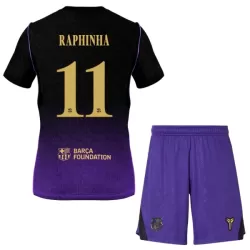 FC Barcelona Raphinha 11 Pelipaita Lasten Vieras 2026-27 FC Barcelona Raphinha 11 Pelipaita Lasten Vieras 2026-27