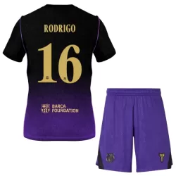 FC Barcelona Rodrigo 16 Pelipaita Lasten Vieras 2026-27 FC Barcelona Rodrigo 16 Pelipaita Lasten Vieras 2026-27