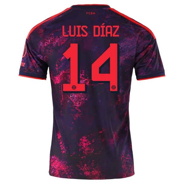 FC Bayern München Luis Diaz 14 Pelipaita Miesten Kolmas 2026-27 FC Bayern München Luis Diaz 14 Pelipaita Miesten Kolmas 2026-27