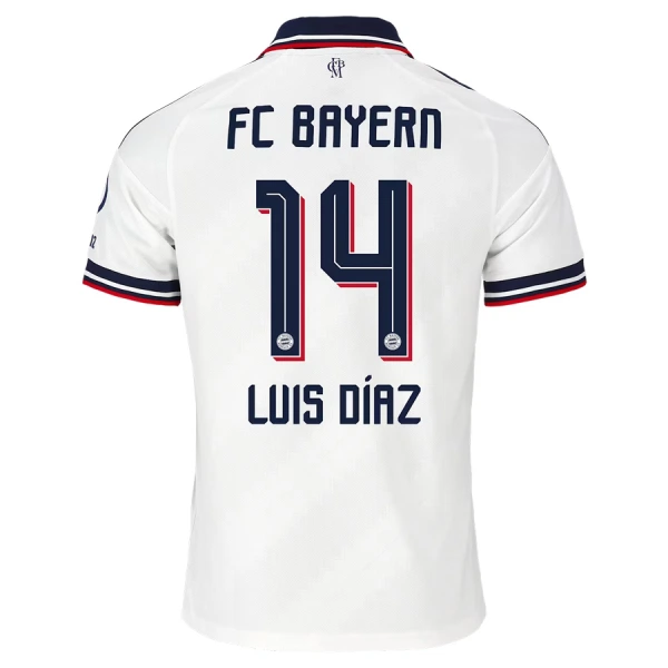FC Bayern München Luis Diaz 14 Pelipaita Miesten Vieras 2026-27 FC Bayern München Luis Diaz 14 Pelipaita Miesten Vieras 2026-27