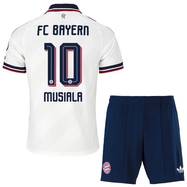 FC Bayern München Musiala 10 Pelipaita Lasten Vieras 2026-27 FC Bayern München Musiala 10 Pelipaita Lasten Vieras 2026-27