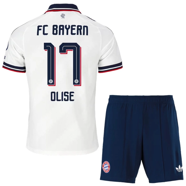 FC Bayern München Olise 17 Pelipaita Lasten Vieras 2026-27 FC Bayern München Olise 17 Pelipaita Lasten Vieras 2026-27
