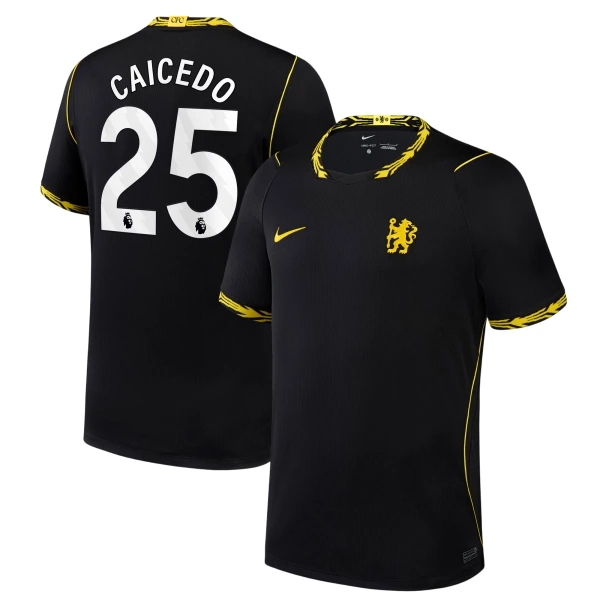 Chelsea Caicedo 25 Pelipaita Miesten Vieras 2026-27 Chelsea Caicedo 25 Pelipaita Miesten Vieras 2026-27