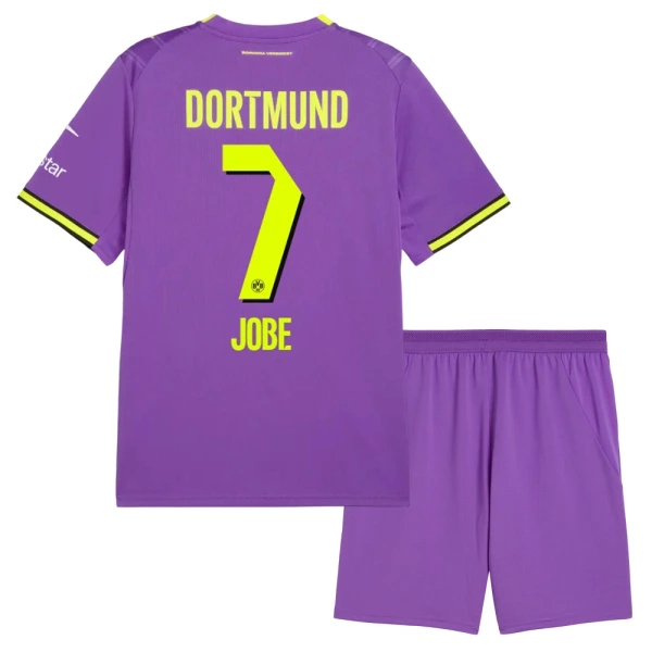 Borussia Dortmund Jobe 7 Pelipaita Lasten Kolmas 2026-27 Borussia Dortmund Jobe 7 Pelipaita Lasten Kolmas 2026-27