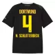 Borussia Dortmund N. Schlotterbeck 4 Pelipaita Miesten Vieras 2026-27 Borussia Dortmund N. Schlotterbeck 4 Pelipaita Miesten Vieras 2026-27
