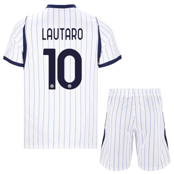 Inter Milan Lautaro 10 Pelipaita Lasten Vieras 2026-27 Inter Milan Lautaro 10 Pelipaita Lasten Vieras 2026-27