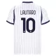 Inter Milan Lautaro 10 Pelipaita Miesten Vieras 2026-27 Inter Milan Lautaro 10 Pelipaita Miesten Vieras 2026-27