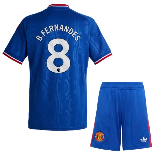 Manchester United Bruno Fernandes 8 Pelipaita Lasten Vieras 2026-27 Manchester United Bruno Fernandes 8 Pelipaita Lasten Vieras 2026-27