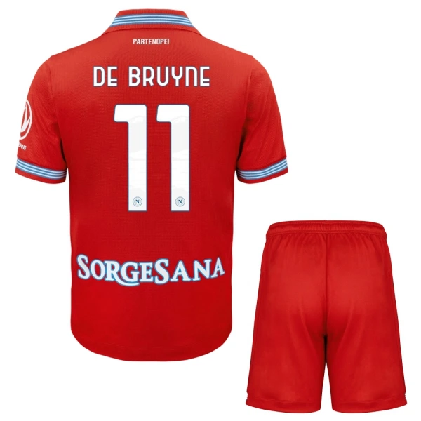 Napoli De Bruyne 11 Pelipaita Lasten Kolmas 2026-27 Napoli De Bruyne 11 Pelipaita Lasten Kolmas 2026-27