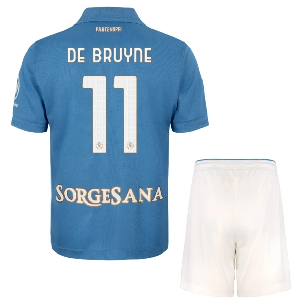 Napoli De Bruyne 11 Pelipaita Lasten Koti 2026-27 Napoli De Bruyne 11 Pelipaita Lasten Koti 2026-27