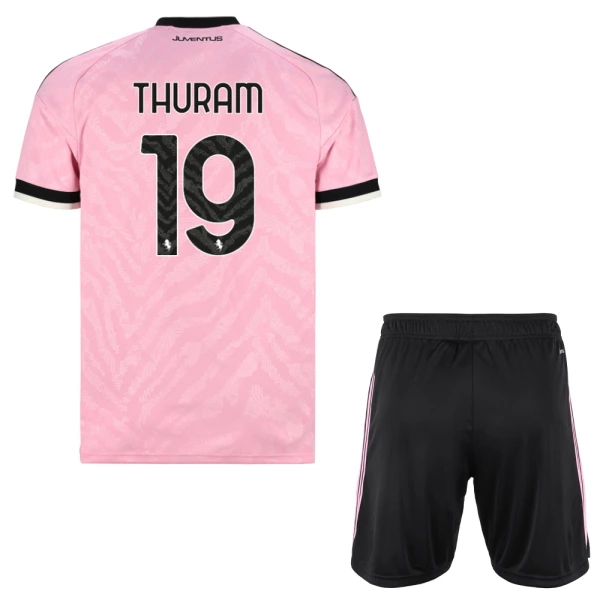 Juventus Thuram 19 Pelipaita Lasten Vieras 2026-27 Juventus Thuram 19 Pelipaita Lasten Vieras 2026-27