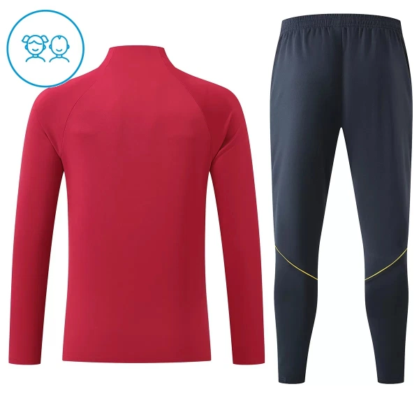 FC Barcelona Lasten Harjoittelupuvut Neljännes Zip 2026-27 Punainen