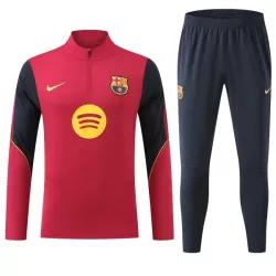 FC Barcelona Miesten Harjoittelupuvut Neljännes Zip 2026-27 Punainen