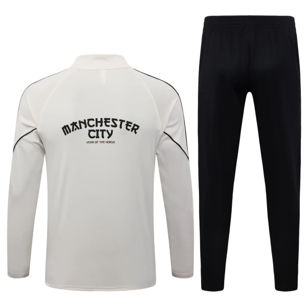 Manchester City Miesten Harjoittelupuvut Neljännes Zip 2026-27 Harmaa