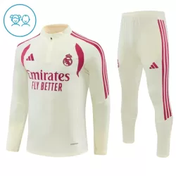 Real Madrid Lasten Harjoittelupuvut Neljännes Zip 2026-27 Valkoinen Real Madrid Lasten Harjoittelupuvut Neljännes Zip 2026-27 Valkoinen