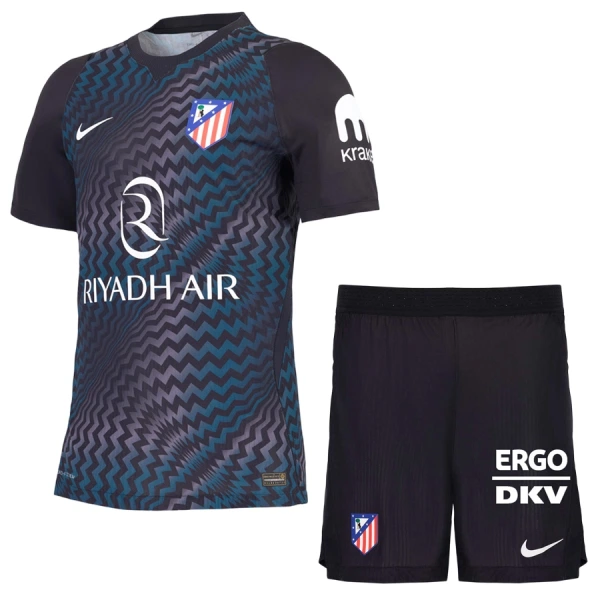 Atlético Madrid Maalivahdin Pelipaita Lasten 2026-27 Musta Atlético Madrid Maalivahdin Pelipaita Lasten 2026-27 Musta
