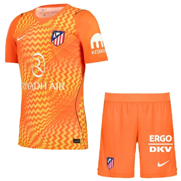 Atlético Madrid Maalivahdin Pelipaita Lasten 2026-27 Oranssi Atlético Madrid Maalivahdin Pelipaita Lasten 2026-27 Oranssi