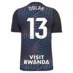 Atlético Madrid Oblak 13 Maalivahdin Pelipaita Miesten 2026-27 Musta