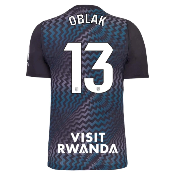 Atlético Madrid Oblak 13 Maalivahdin Pelipaita Miesten 2026-27 Musta Atlético Madrid Oblak 13 Maalivahdin Pelipaita Miesten 2026-27 Musta