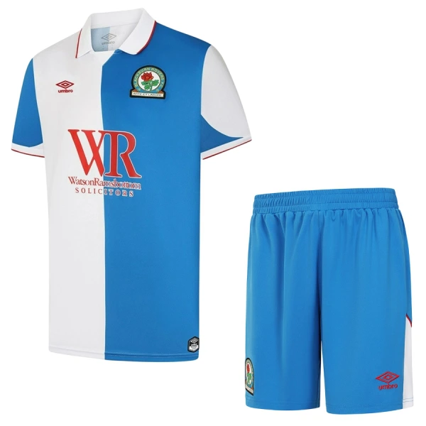 Blackburn Rovers Pelipaita Lasten Koti 2026-27 Blackburn Rovers Pelipaita Lasten Koti 2026-27