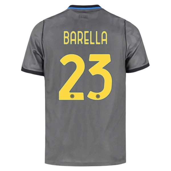 Inter Milan Barella 23 Pelipaita Miesten Kolmas 2026-27 Inter Milan Barella 23 Pelipaita Miesten Kolmas 2026-27