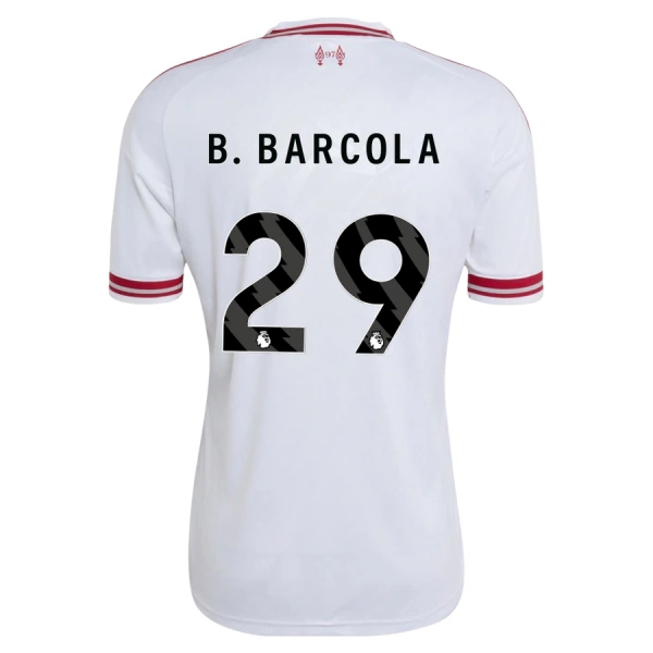 Liverpool B. Barcola 29 Pelipaita Miesten Vieras 2026-27