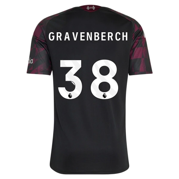 Liverpool Gravenberch 38 Pelipaita Miesten Kolmas 2026-27