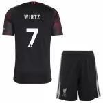 Liverpool Wirtz 7 Pelipaita Lasten Kolmas 2026-27