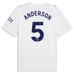 Manchester City Anderson 5 Pelipaita Miesten Kolmas 2026-27