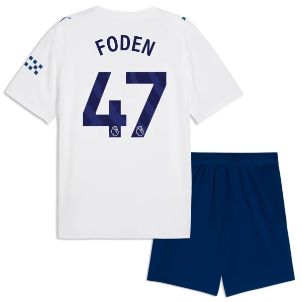 Manchester City Foden 47 Pelipaita Lasten Kolmas 2026-27 Manchester City Foden 47 Pelipaita Lasten Kolmas 2026-27